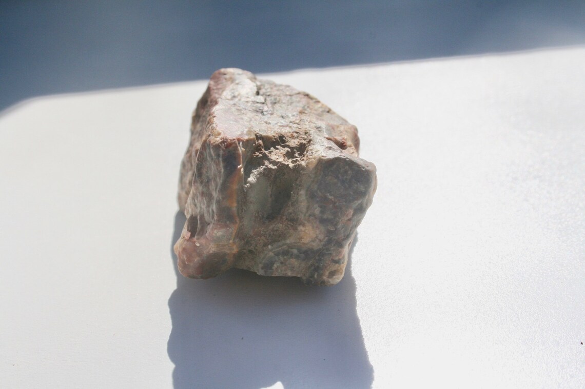 Lake Superior Agate, Large Unpolished Rough Raw Stone, 3.75 Ounce Etsy