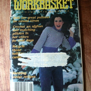The Workbasket Magazine and Home Arts Magazine, January 1985