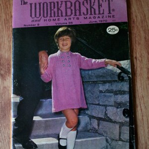 Workbasket Home and Arts Magazine, Vintage Crafting Magazine, DIY Crafts
