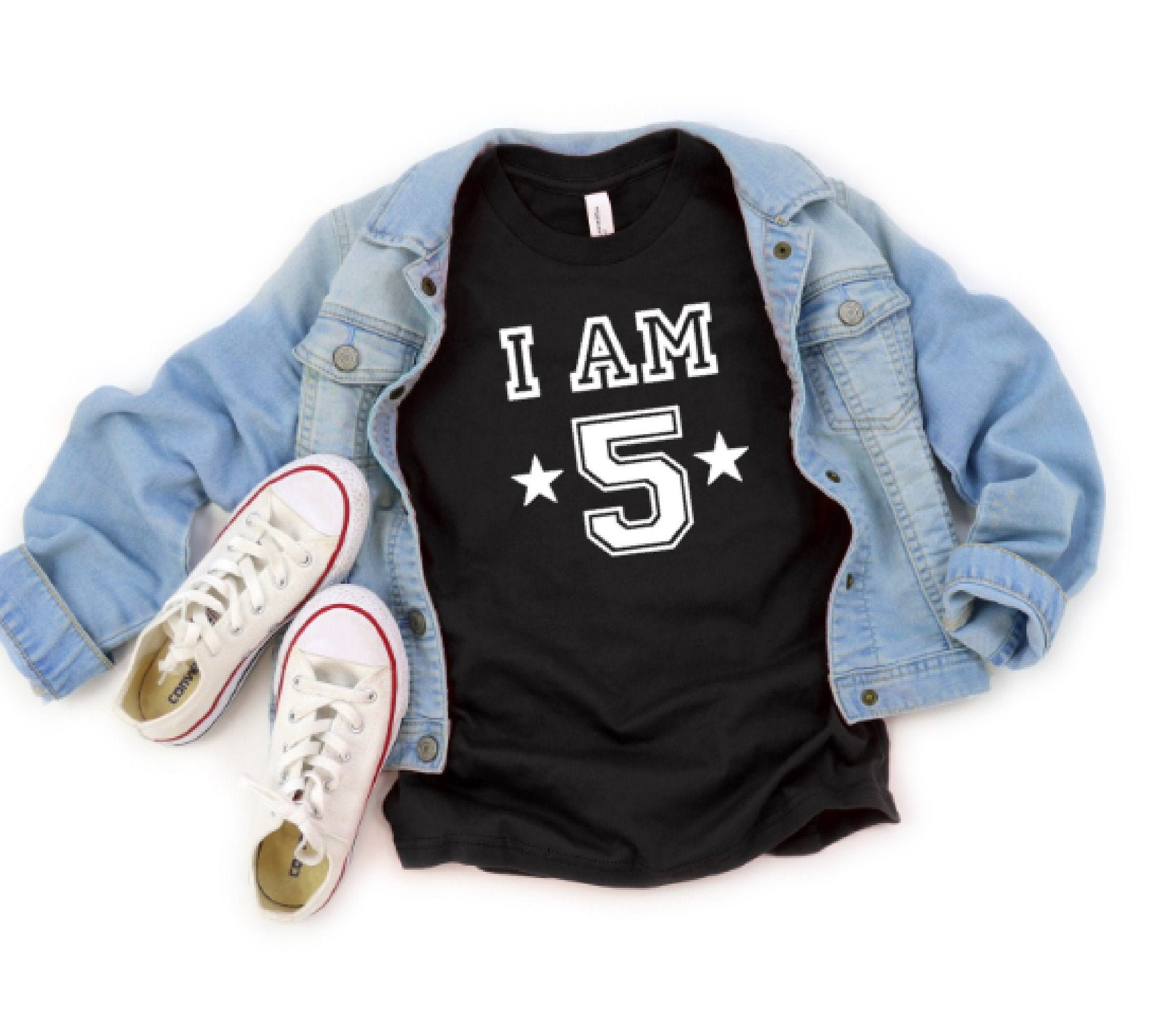 i am 5 t shirt girl