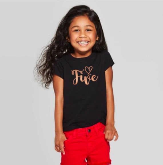 age 5 t shirt