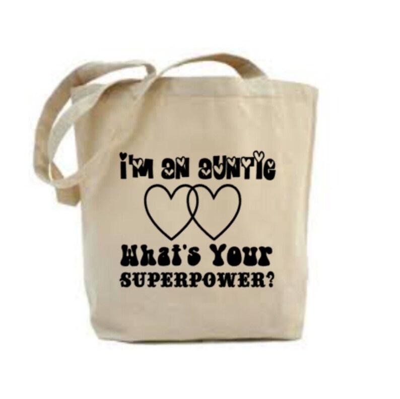 Auntie Bag Auntie Gift Bag for Aunty Aunt Tote Bag Grocery Etsy