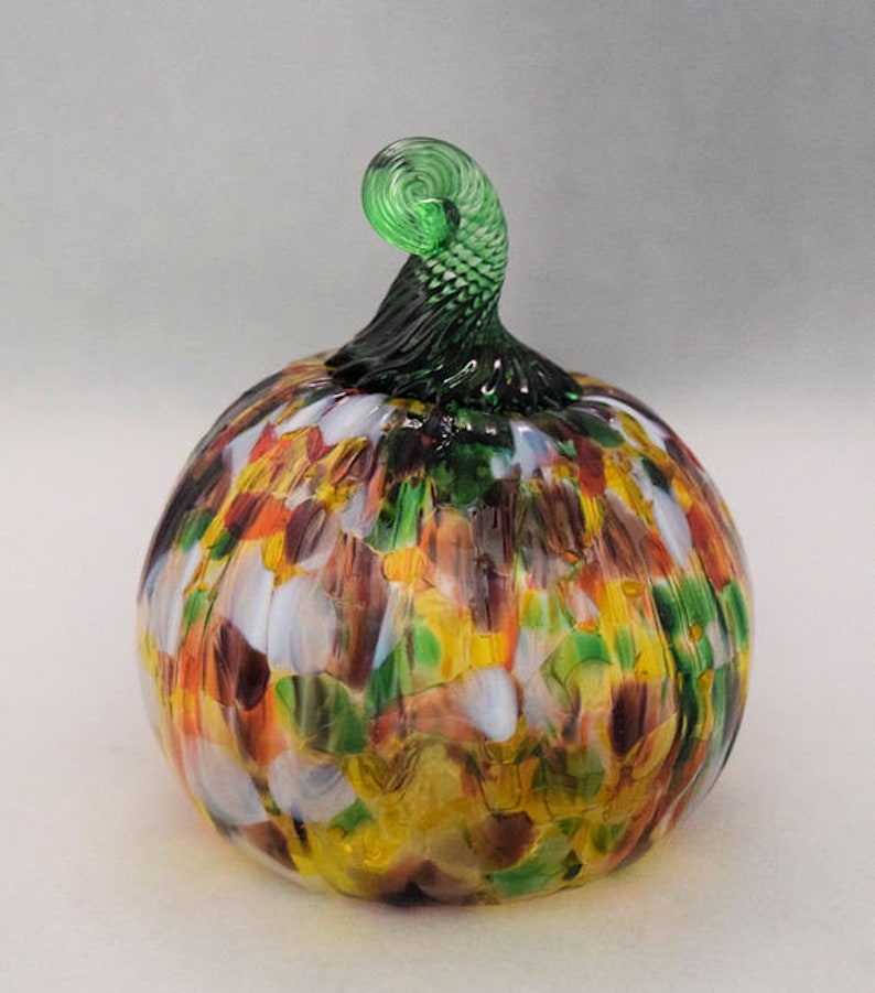 Glass Pumpkins Pumpkins Fall Decorations Autumn | Etsy