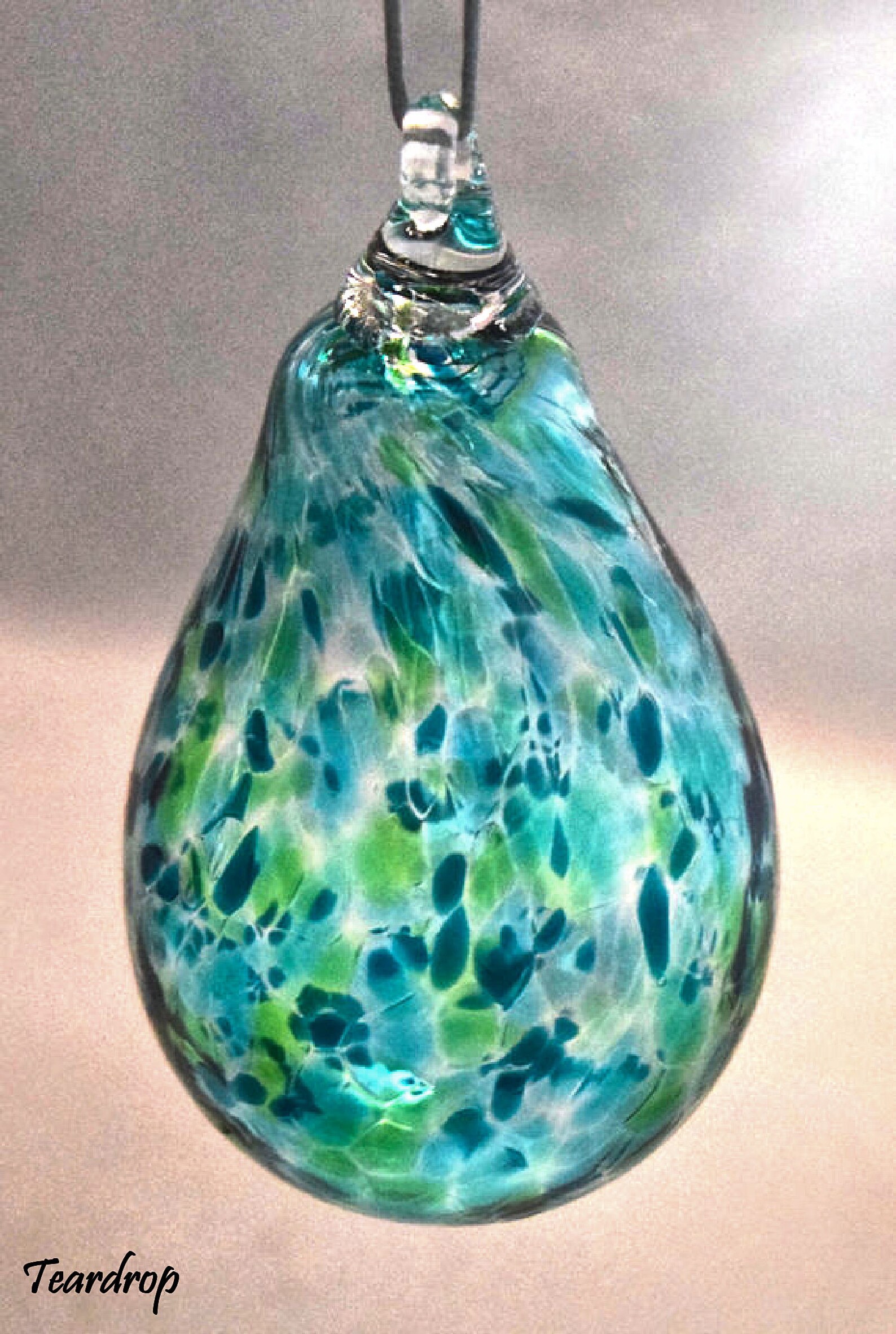 Ornaments Christmas Ornaments Glass Ornaments Green Etsy