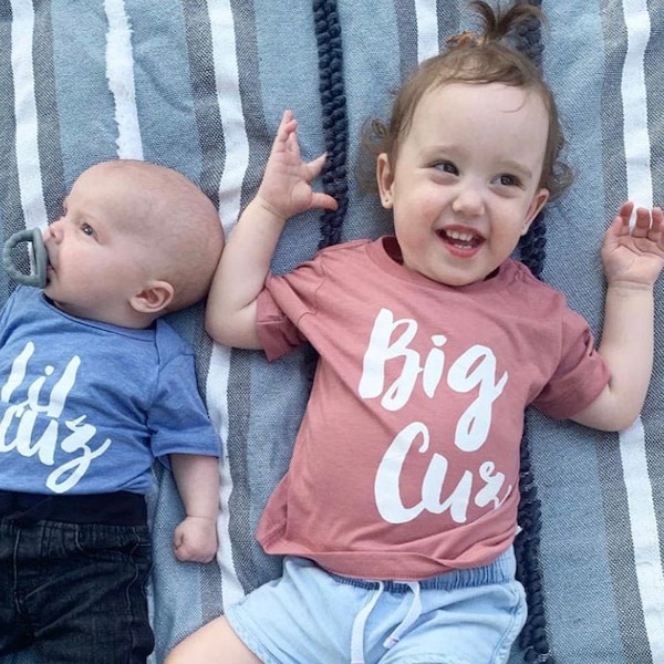 Kids Cousin Shirts - Big Cuz Shirt - Big Cousin Matching Shirts - Family Reunion Shirts -  Cousin Crew - Baby Announcement - Cousin Club