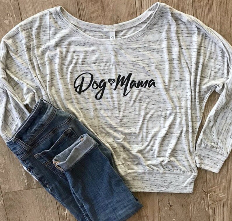 dog mom long sleeve shirt