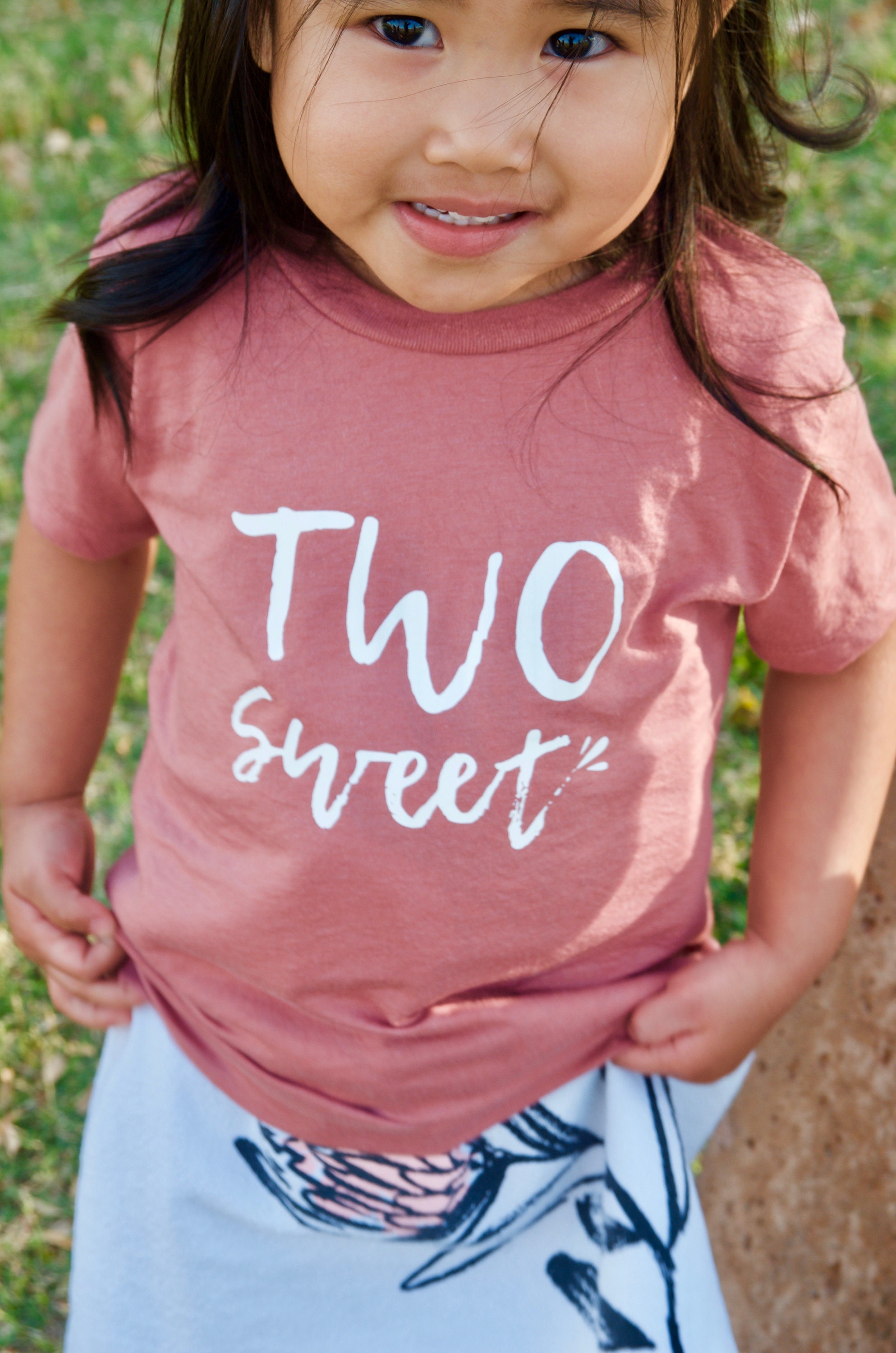 Girls Two Sweet Shirt • 2nd Birthday Shirt • Girls Two-Year-Old Shirt…