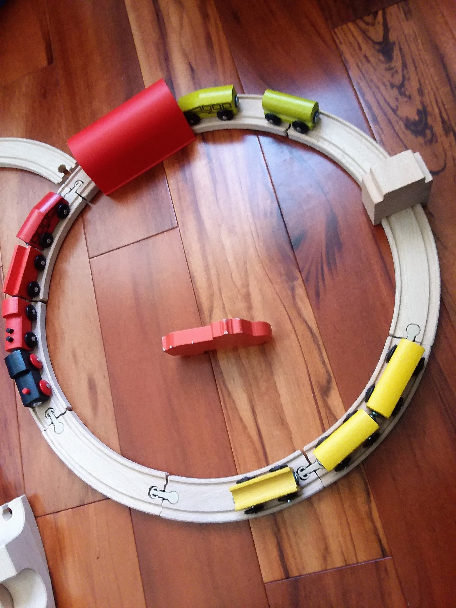 Ikea Wooden Toy Train Set with 35 Pieces Train Tracks and | Etsy