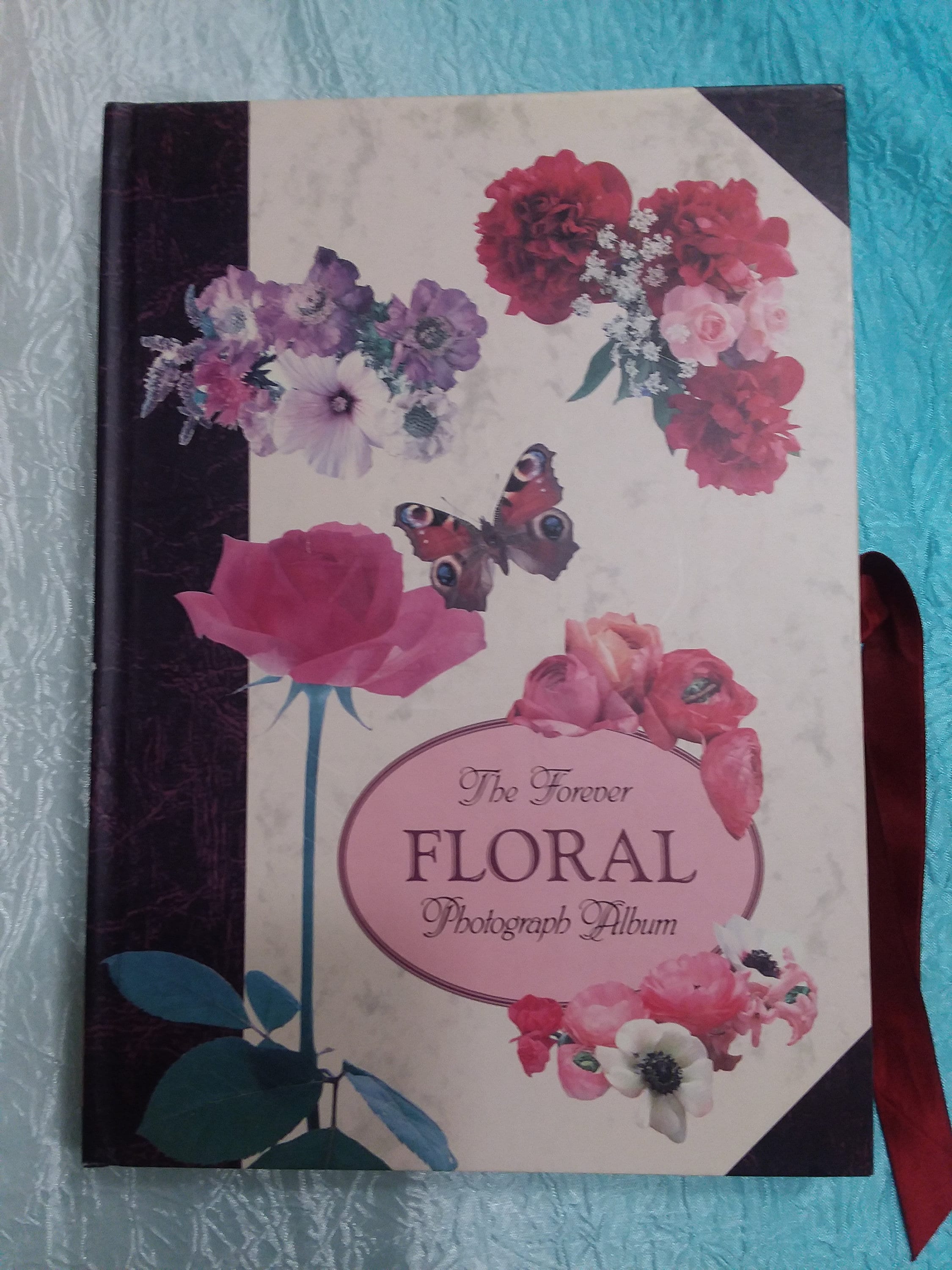 The Forever Floral Photograph Album Hardcover Memory Book Etsy UK