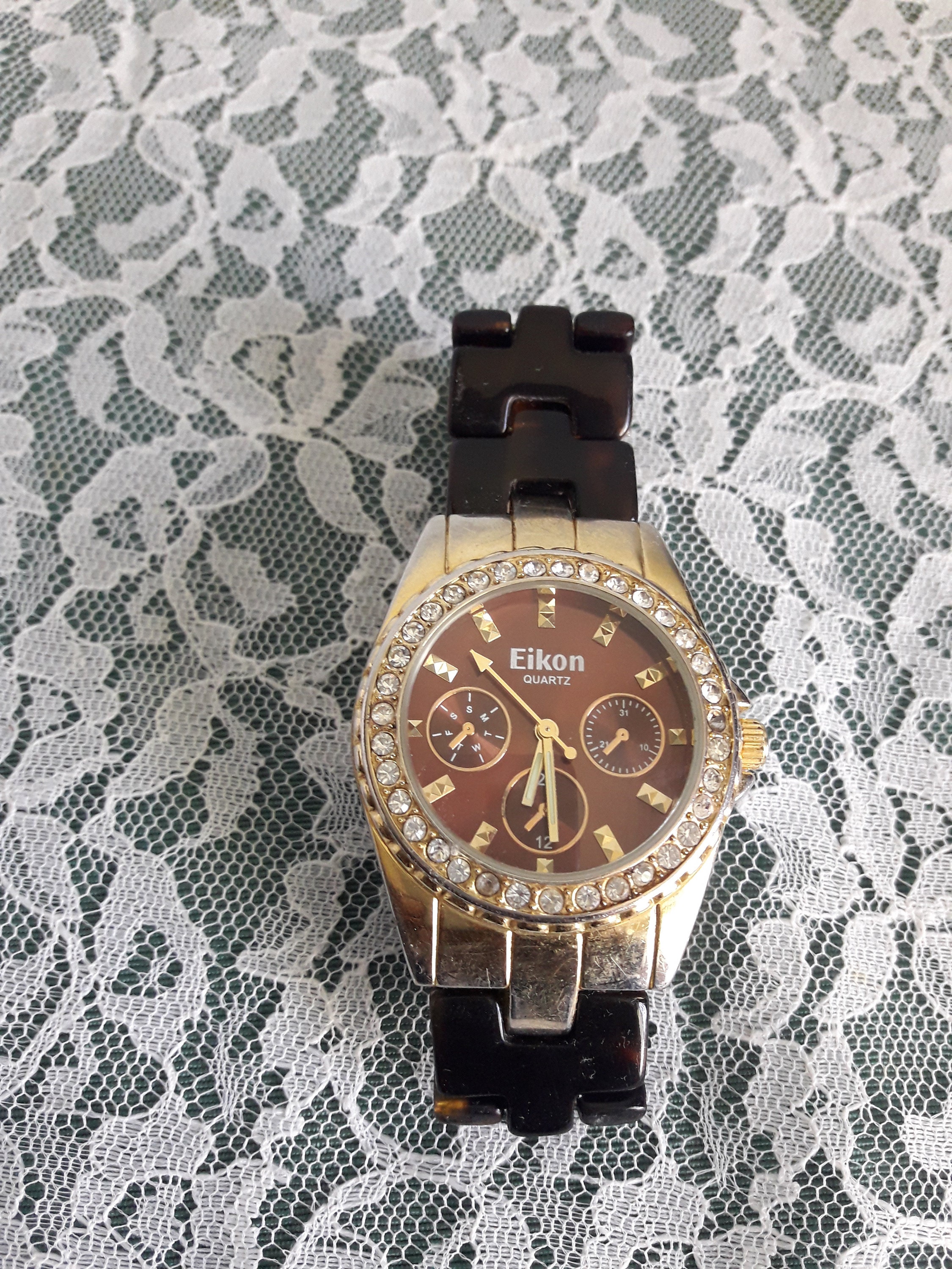 Vintage Eikon Quartz Wrist Watch Accessory Etsy Canada