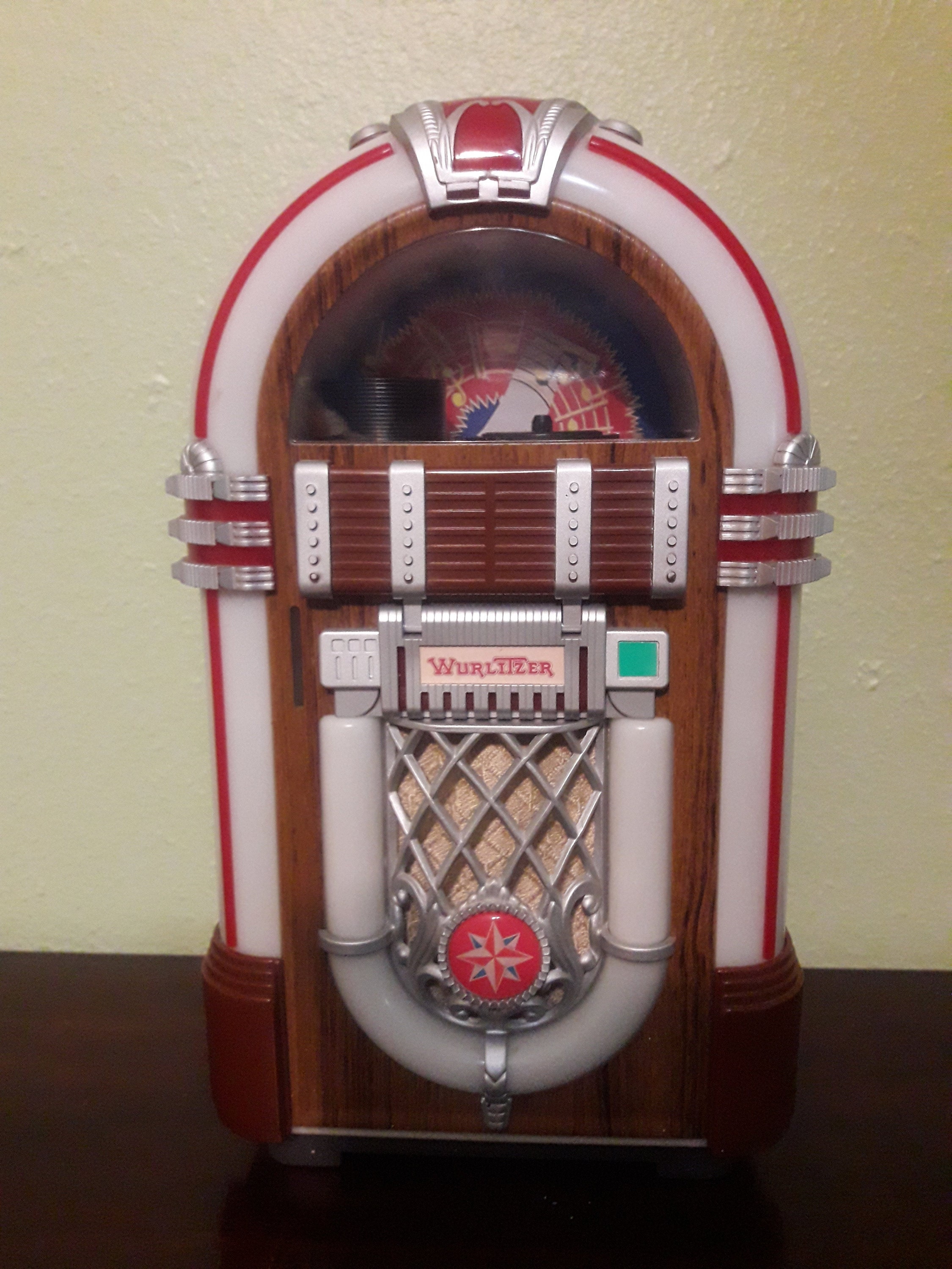 Vintage Leadworks Wurlitzer Jukebox Micro Mini Cassette 2