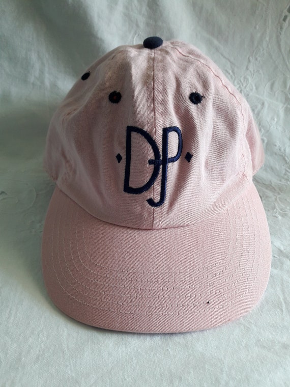 Donald J Pliner Baseball Cap Pink Cotton Hat Men W
