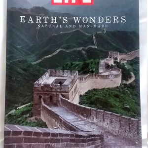 Life Magazine Earth’s Wonders:  Natural and Man-Made by Time Inc. 1994 Vintage