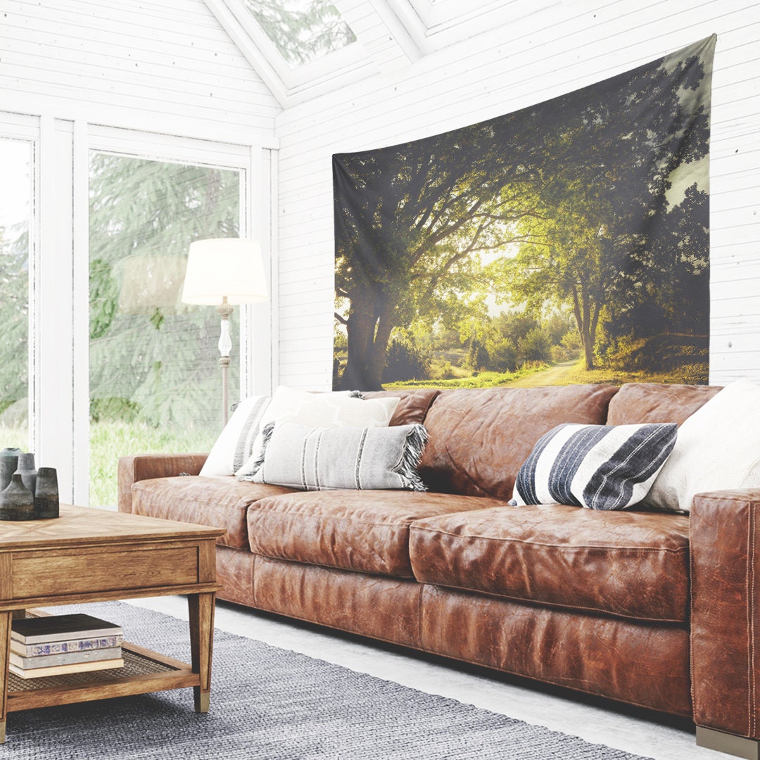 Bedroom Road Wall Tapestry Dorm Nature Wall Hanging Large Living Room And Bedroom Travel Wall Art And Wall Decor