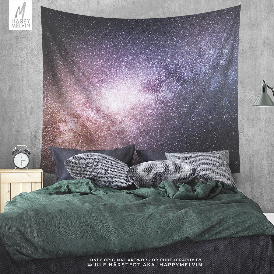 Space Tapestry Milky Way Wall Tapestry Large Starry Night