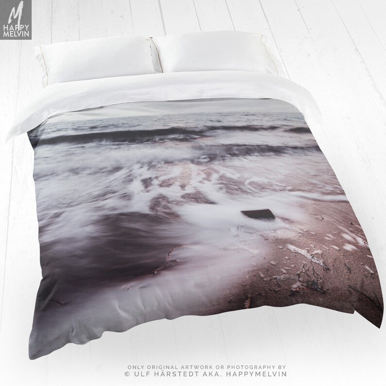 Ocean Wave Duvet Cover Nautical Bed Linen And Bedding Image 0