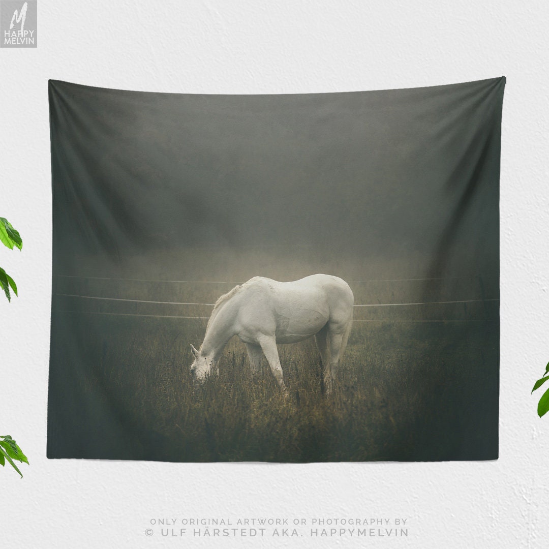 Dreamlike Horse Wall Tapestry Large Horse Lover Wall