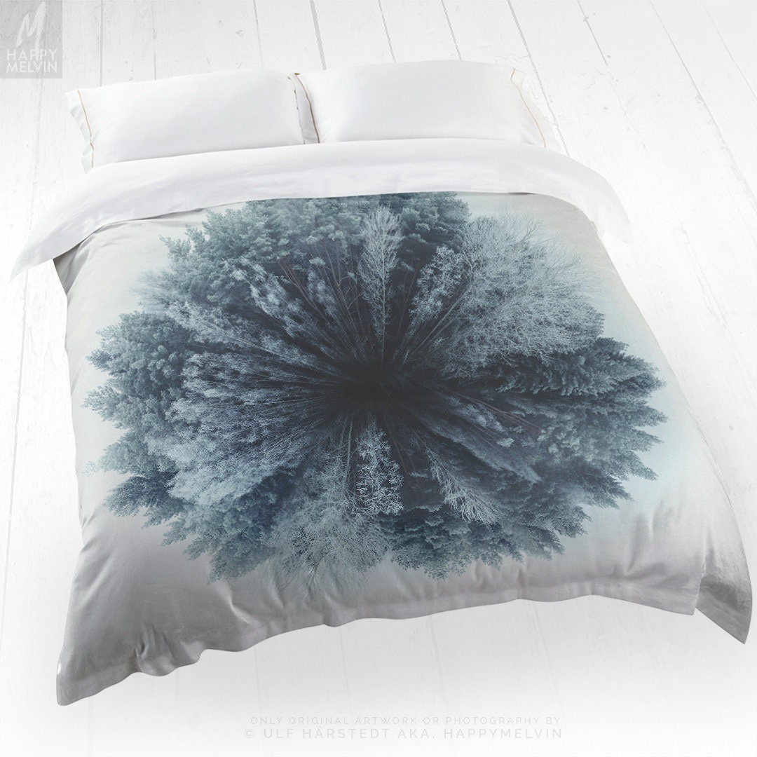 Forest Art Duvet Cover Woodland Bed Linen And Bedding Abstract Gallery Photo