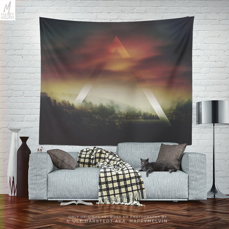 Spiritual Nature Tapestry Nature Art Wall Tapestry Large - Etsy