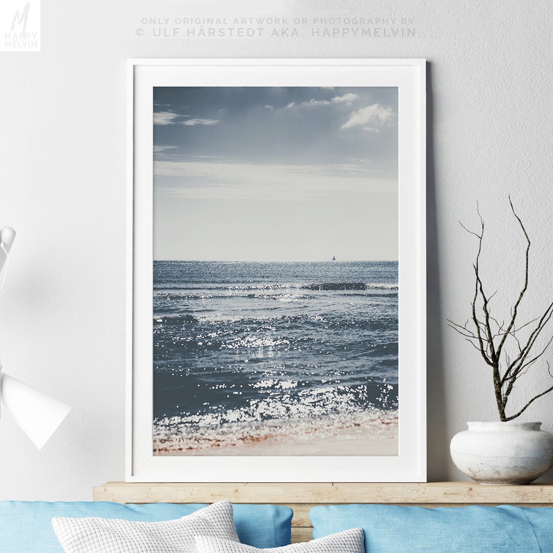 Ocean Print Marine Art And Coastal Wall Decor Making A
