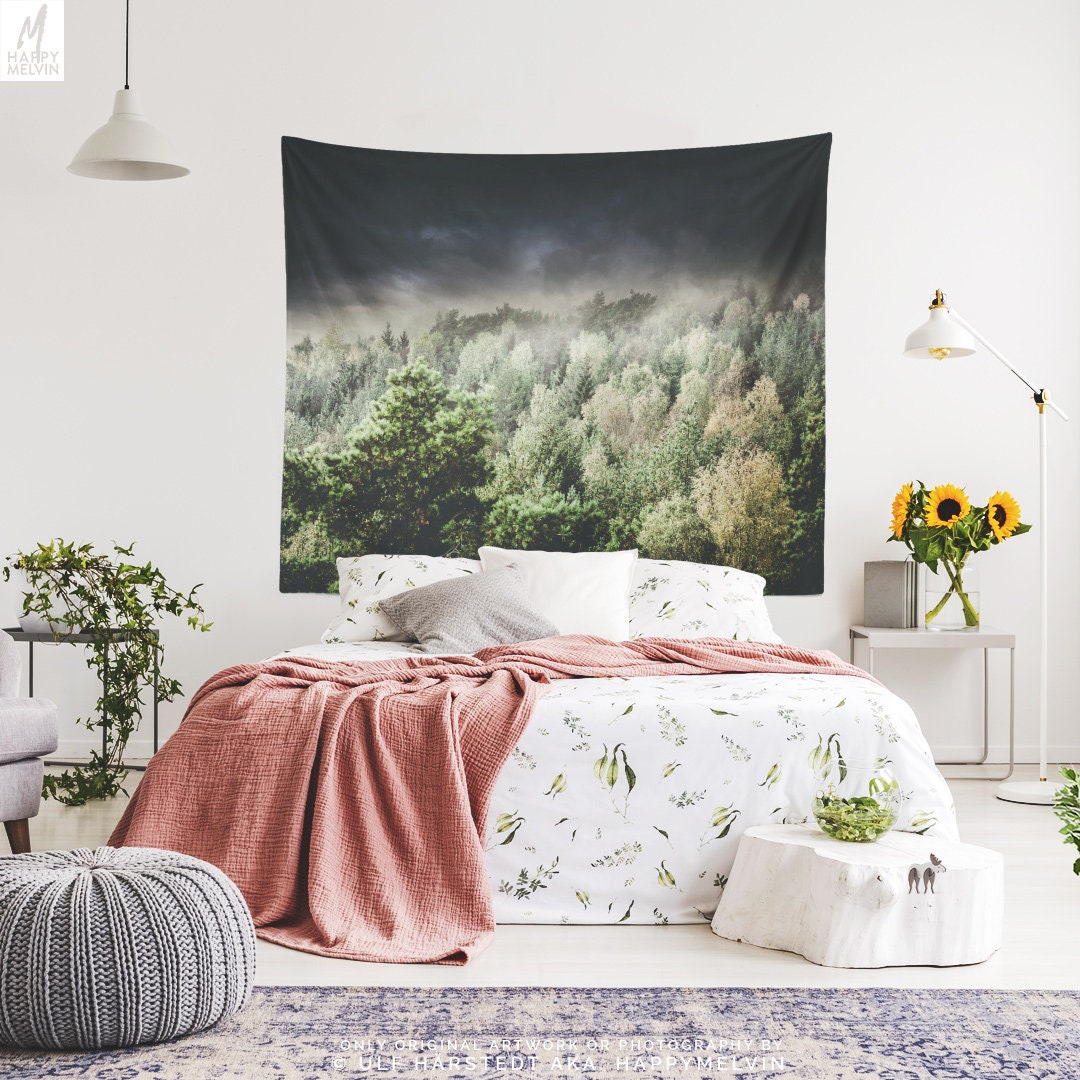 Wander Forest Tapestry Nature Wall Decor Making Wander Forest Tapestry Nature Wall Decor Making A Unique Boho Dorm And Home Statement