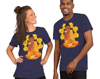 Buddha Mindfulness Buddhist Gautama Buddhism Loving Kindness Short-Sleeve Unisex T-Shirt