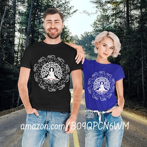 Buddha Elephant Loving Kindness Metta Blessing Pray Meditation Short-Sleeve Unisex T-Shirt