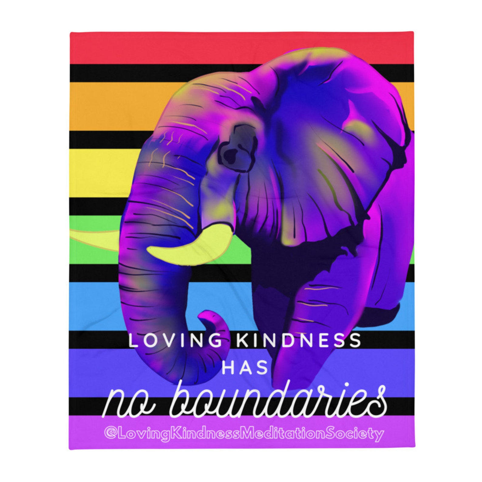 Elephant Loving Kindness Power No Boundaries Peace Meditation - Etsy UK