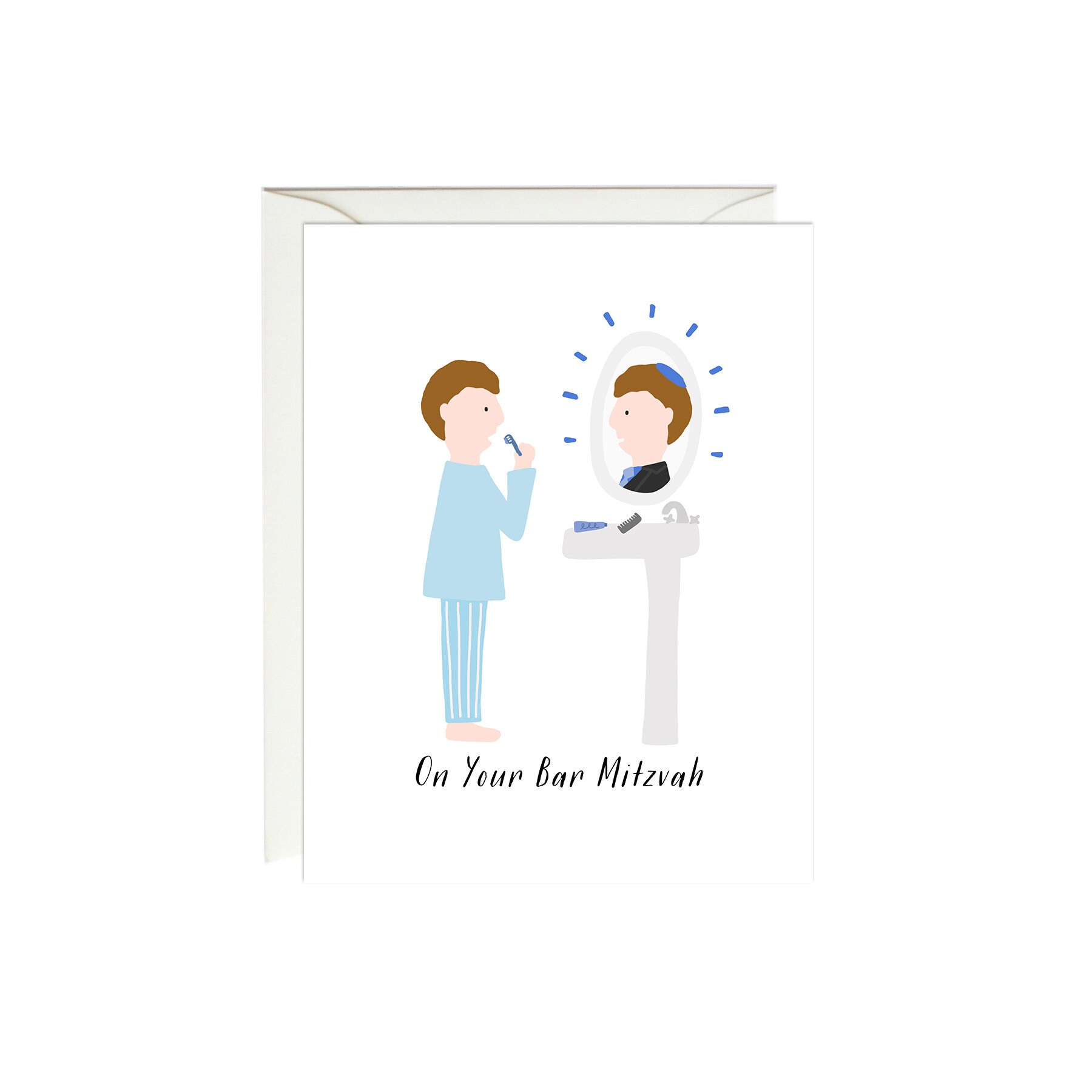 Bar Mitzvah Card Bar Mitzvah Gift Funny Bar Mitzvah Card Etsy