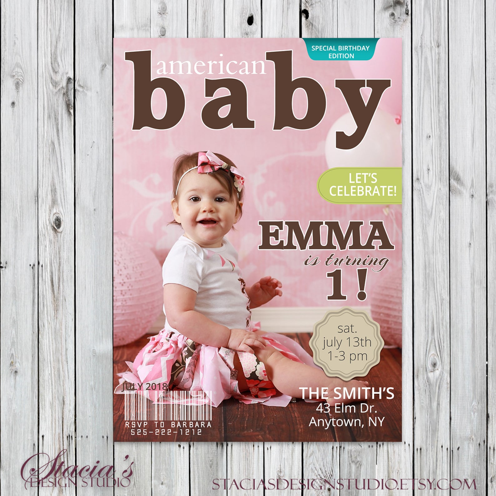 Birthday Magazine Cover Full Photo Digital File Etsy birthday-magazine-cover-full-photo-digital-file-etsy