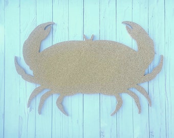 Beach House Designs, Beach Badge holders, Beach House cork boards, Crab cork board,Beach house decor, Shore house decorations,Crab pin board