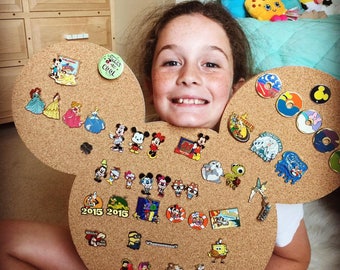 Disney pin cork board - IKEA Hackers