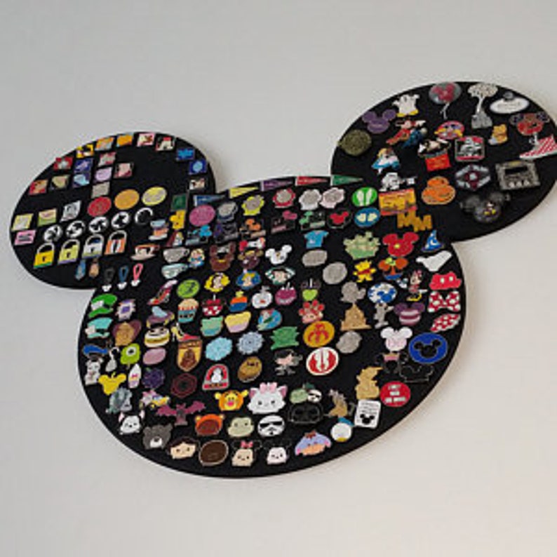 Mickey Mouse Cork Boards. Mickey Pin Display. Disney Pin Etsy