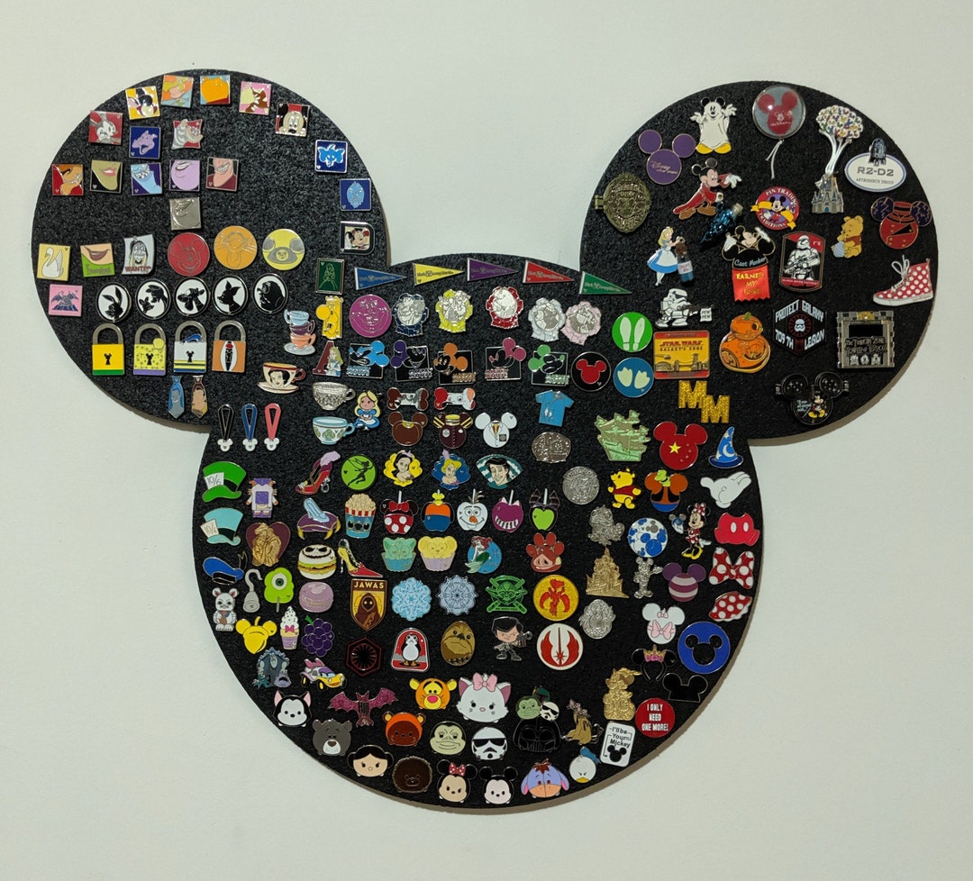 My pin board in my room : r/disney