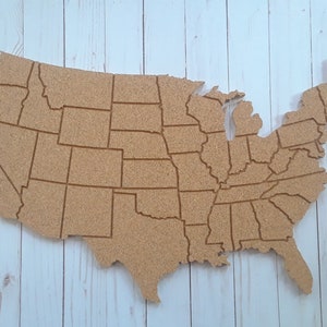 USA cork board, USA corkboard map,  pin board,  USA bulletin board, Country cork boards,  state cork boards, United States corkboard