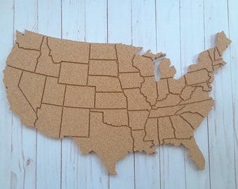 USA cork board, USA corkboard map,  pin board,  USA bulletin board, Country cork boards,  state cork boards, United States corkboard