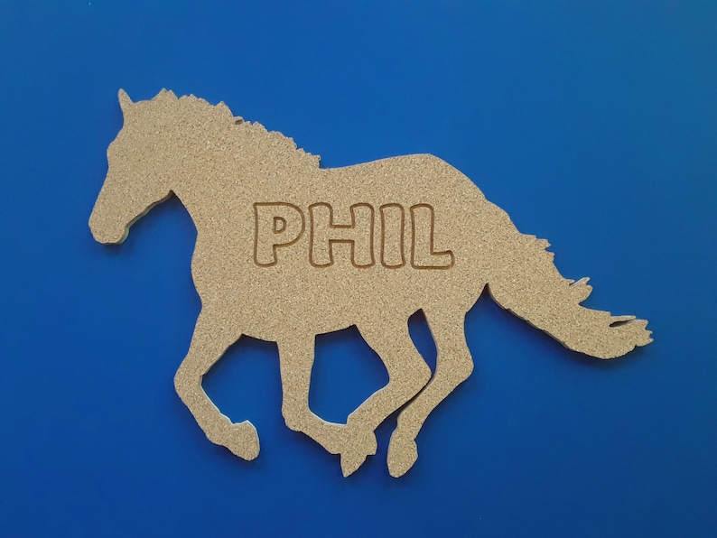 Horse Bulletin Board Horse Cork Board Horse Pin Board Horse Etsy