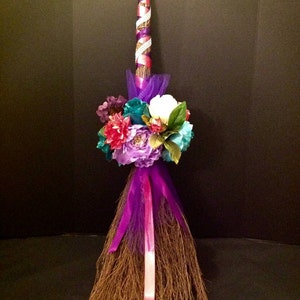 Wedding Broom,  Wedding  Jump Broom, African Broom, African Tradition Broom, Made to Order