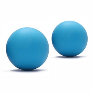 Personalized Natural Rubber Trigger Point Balls Set of 2, Relieve Knots, massage ball, custom lacrosse ball, Valentine&#39;s Day gift