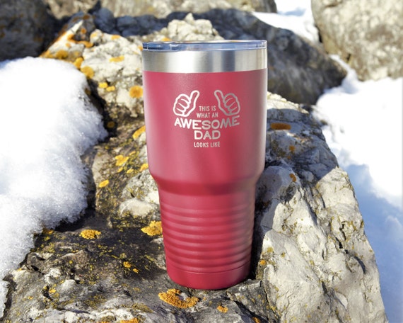 30 oz Ringneck Vacuum Insulated Tumbler with Lid - Personalized
