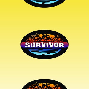 Custom Survivor TV show style headband, Survior headwear, family trip gift, Personalized headwear, custom headband, bandanas, face mask, Yellow