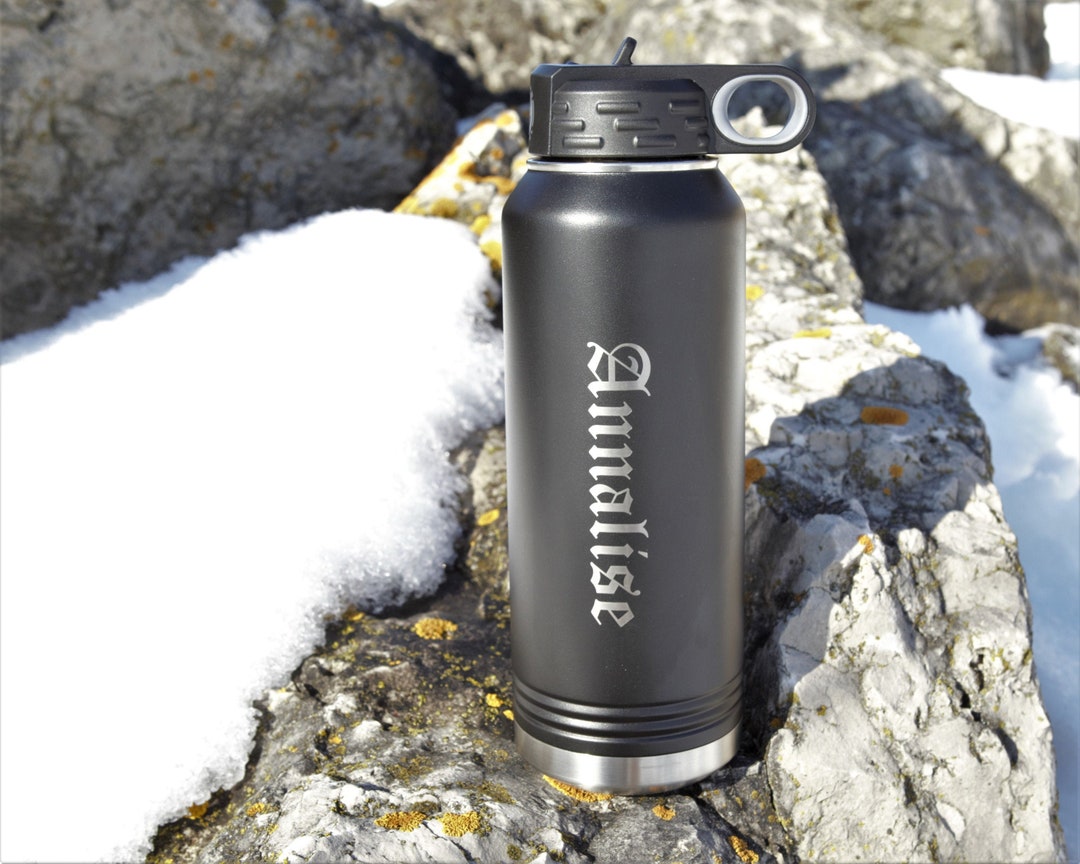 Polar Camel Stainless Steel Water Bottle With Lid 32oz, Personalized ...