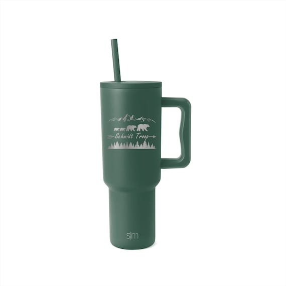 Simple Modern 40 oz Tumbler with Handle and Straw Lid