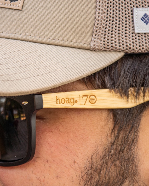 Custom Printed Bamboo Fashion Sunglasses - Oahu Sunglasses