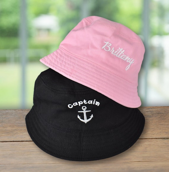 Custom Embroidered Bucket Hat With Personalized Embroidery