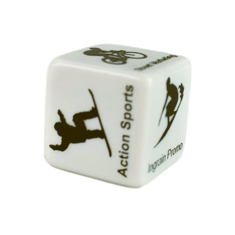 Custom Pair Dice / Text on All Six Sides /Numbers, Letters or Logos/ Personalized dice/19mm dice/Wedding parties/Game dice Valentine gift afbeelding 3