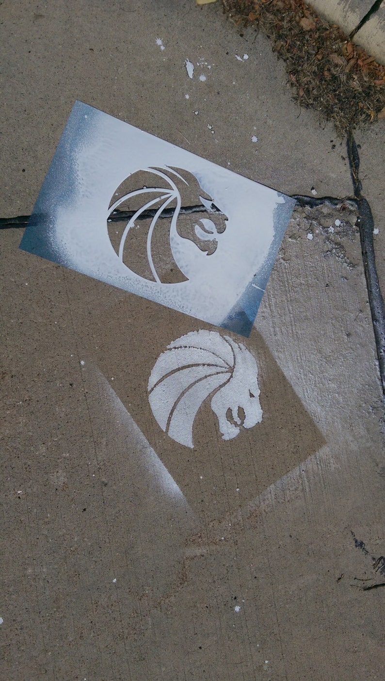 Mylar Signs Custom Mylar Stencils, Event Stencils, Sidewalk Stencils, Sign Stencil ...