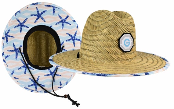 Custom Patch Baby Straw Hat, Toddler Child hat, baby sun hat, personalized sun hat, Starfish hat, leather patch hat, mongram kids straw hat