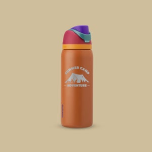 Custom Owala® FreeSip® 32oz Leak Proof Water Bottle with Straw Personalized with Text / Image/ Logo 3 in 1 Drinkware Tumbler Fully Customize