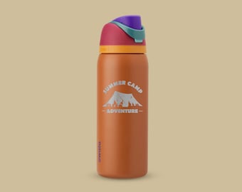 Custom Owala® FreeSip® 32oz Leak Proof Water Bottle with Straw Personalized with Text / Image/ Logo 3 in 1 Drinkware Tumbler Fully Customize